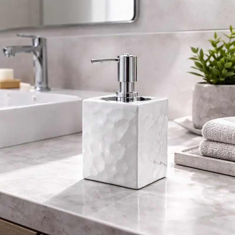 Gedy Dosasapone in Ceramica Bianco Linea New Martina - Nuovo in catalogo