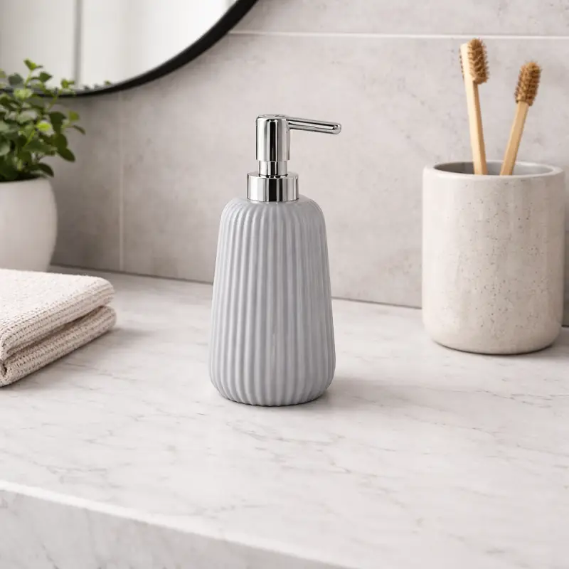 Gedy Dosasapone Grigio in Ceramica Linea Marika - Risparmio extra