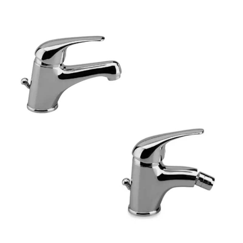 Nuovo in catalogo - Gs Rubinetterie Set Miscelatore Monocomando per Lavabo + Bidet Serie Ecoline