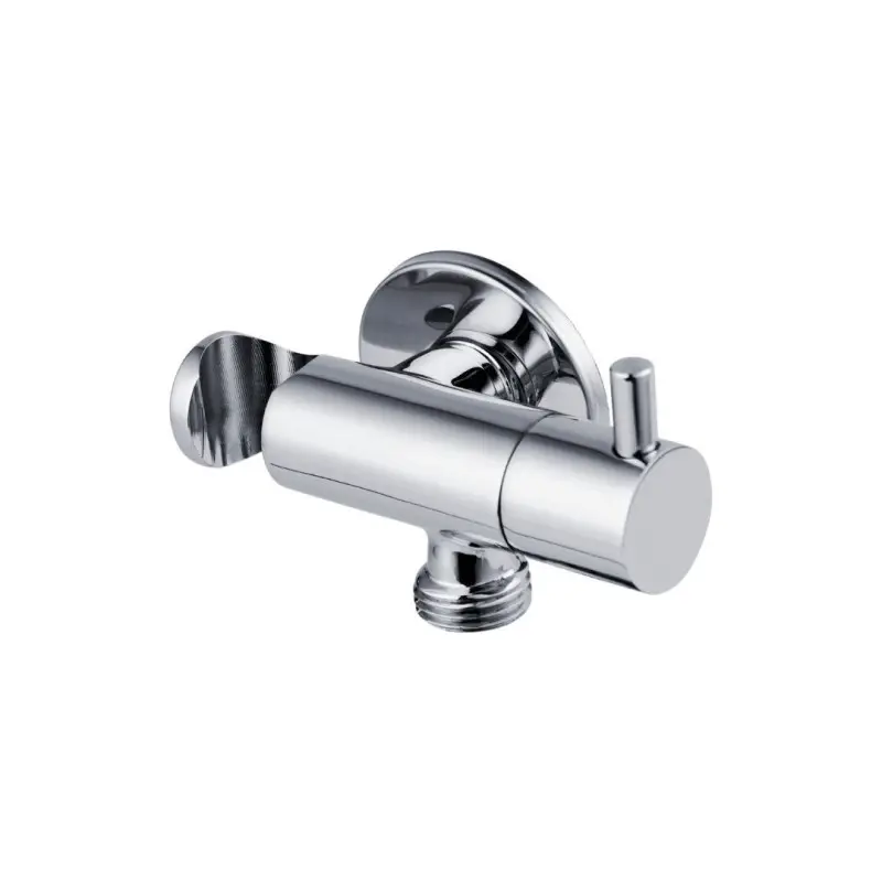 Acquisto sicuro - Damast Rubinetto TS Tondo in Ottone Cromato con Supporto Integrato