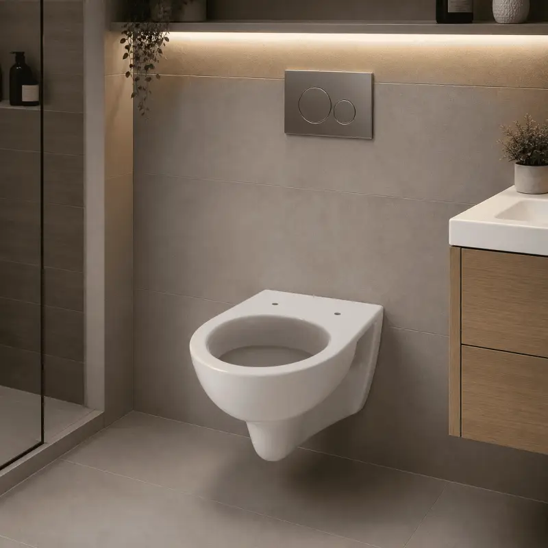 Geberit Vaso WC Sospeso Linea Colibrì Colore Bianco | Ultime unità
