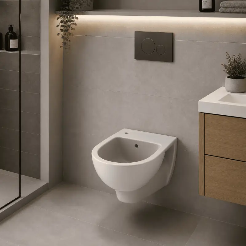 Geberit Bidet Sospeso Linea Colibrì Colore Bianco - Saldi