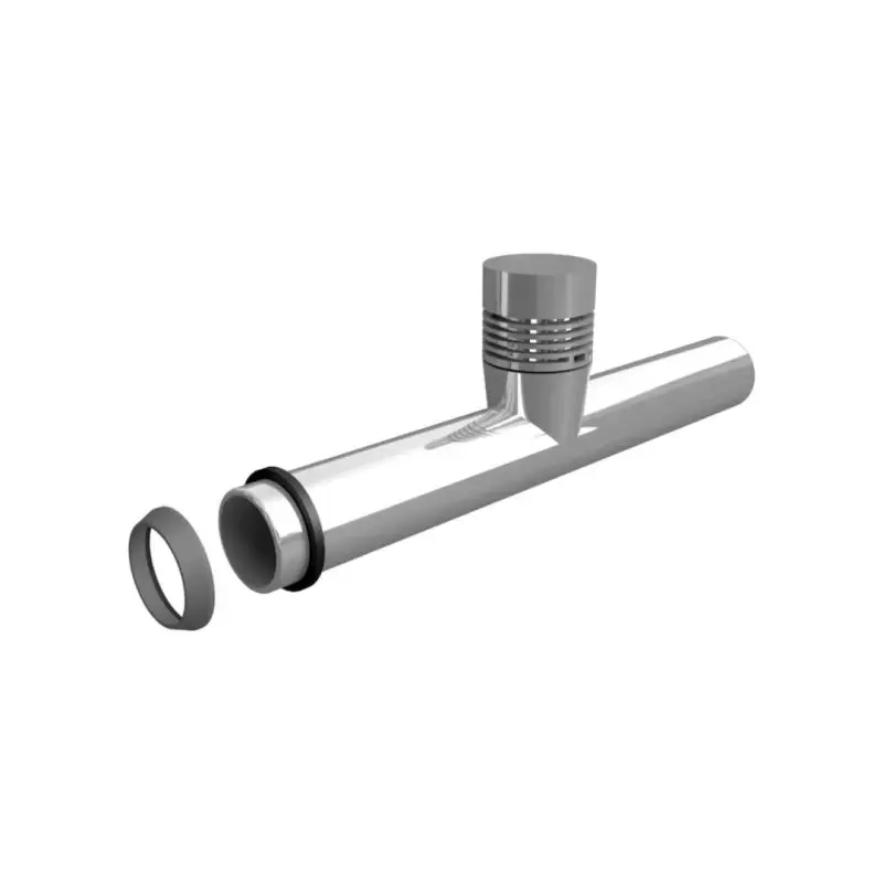 Bonomini Canotto Cromato Airpipe Valvola Di Immissione Aria Ø 32x250 mm - 0720AB32B7 | Prezzo d'offerta