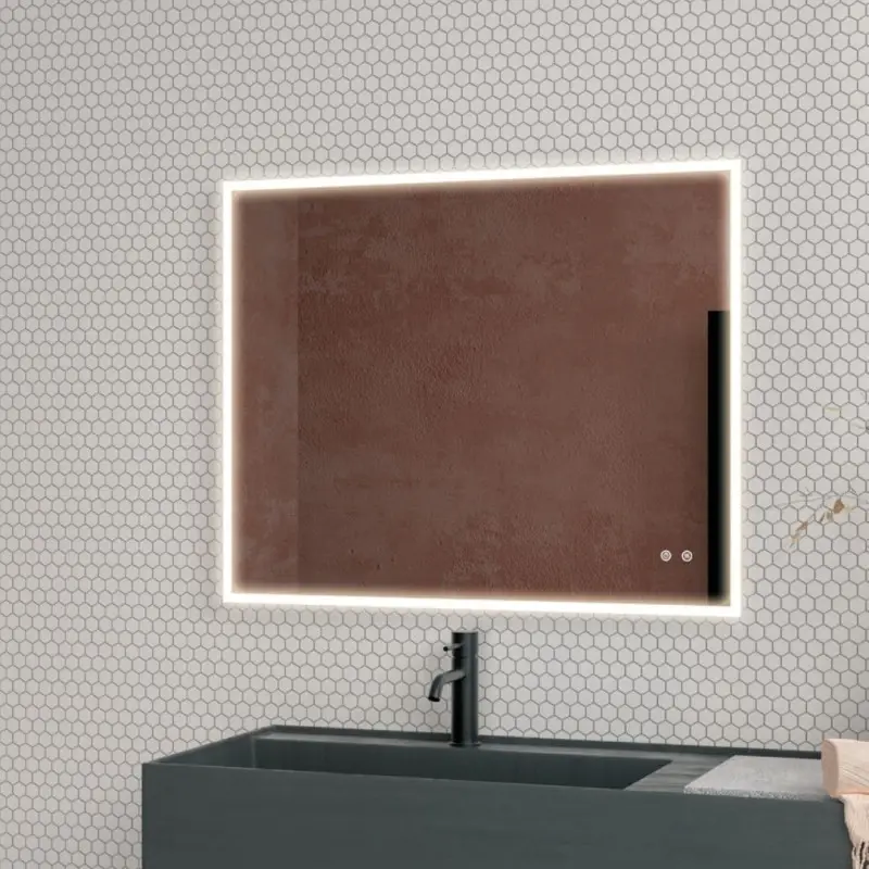 Acquista subito | Oceano Specchio Rettangolare Retroilluminato Led 100x70 cm IP44 IP65 - RLT1070F