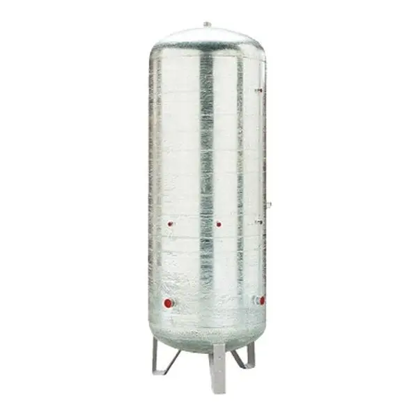 SERBATOIO AUTOCLAVE ZINCATO PER ACCUMOLO ACQUA IN PRESSIONE NON OMOLOGATO 6 BAR VERTICALE 200 LT - Qualità superiore