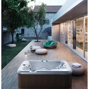 Grande affare - Minipiscina GLASS 1989 Mod. My Spa 216/165 finitura ROVERE