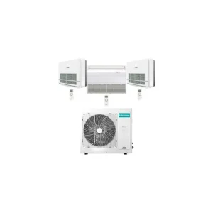 Solo questa settimana | Climatizzatore Condizionatore Hisense Console e Pavimento/Soffitto R32 Trial Split Inverter 9000 + 12000 + 18000 BTU con U.E. 4AMW81U4RAA NOVITÁ Classe A++/A+
