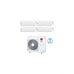 Appena aggiunto - Climatizzatore Condizionatore LG Libero Smart R32 Wifi Quadri Split Dual Inverter 7000 + 7000 + 9000 + 12000 BTU con U.E. MU4R27 NOVITÁ Classe A++/A+