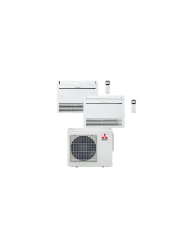 Climatizzatore Condizionatore Mitsubishi Pavimento Serie M MFZ-KT Dual Split Inverter 12000 + 18000 BTU con U.E. MXZ-3F54VF NOVITÁ Classe A+++/A++ - Compra ora