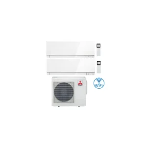Buon prezzo | Climatizzatore Condizionatore Mitsubishi Kirigamine Zen Wifi Bianco Dual Split Inverter 12000 + 18000 BTU con U.E. MXZ-3F54VF classe A+++ /A++ NOVITÁ
