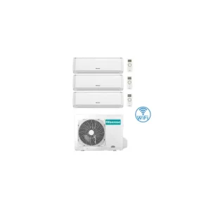Climatizzatore Condizionatore Hisense Energy Pro Wifi Trial Split Inverter 9000 + 9000 + 9000 BTU con U.E. 3AMW52U4RJC Classe A++/A+ - Disponibile ora