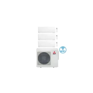 Climatizzatore Condizionatore Mitsubishi MSZ-AY Wifi R32 Trial Split Inverter 12000 + 12000 + 12000 BTU con U.E. MXZ-5F102VF Classe A++/A++ | Qualità professionale