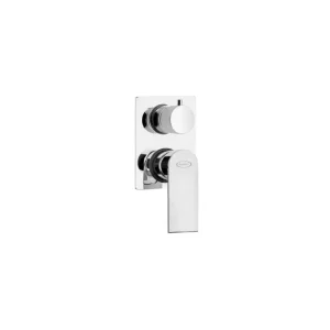 Offerta speciale | Miscelatore Jacuzzi incasso per doccia serie Twilight con deviatore rotativo a 2 uscite 0TI00400JA00 cromato