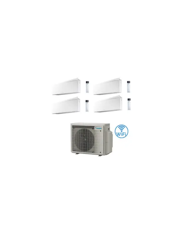 Climatizzatore GARANZIA ITALIA Daikin EMURA Quadri Split Inverter 9000 + 9000 + 9000 + 12000 BTU con U.E. 4MXM68A9 Classe A+++/A++ NOVITÀ - Preferito dai clienti