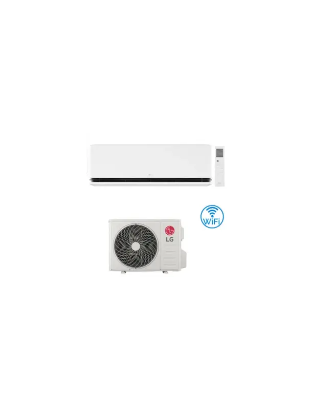 Molto richiesto - Climatizzatore Condizionatore LG Dualcool Deluxe R32 24000 BTU H24S1D NS1 (H24S1DA NS1) INVERTER NOVITÁ classe A++/A+
