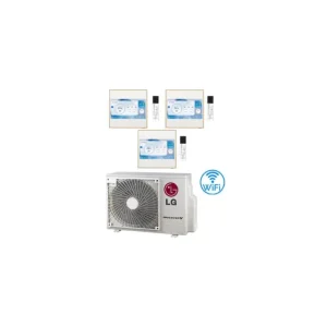 Top vendite | Climatizzatore Condizionatore LG Artcool Gallery LCD R32 Trial Split Inverter 9000 + 9000 + 9000 BTU con U.E. MU3R21 NOVITÁ Classe A+++/A++