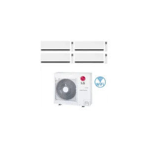 Climatizzatore Condizionatore LG Dualcool Deluxe R32 Wifi Quadri Split Dual Inverter 9000 + 9000 + 9000 + 9000 BTU con U.E. MU4R27 NOVITÁ Classe A++/A+ | Alta qualità