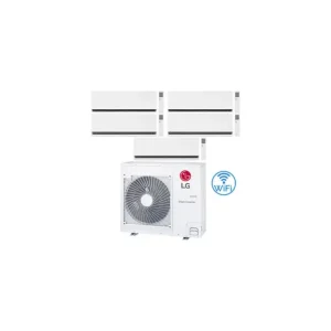 Climatizzatore Condizionatore LG Dualcool Premium R32 Wifi Penta Split Dual Inverter 9000 + 9000 + 9000 + 9000 + 9000 BTU con U.E. MU5R30 NOVITÁ Classe A++/A+ - Promozione