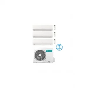 Acquista dal produttore | Climatizzatore Condizionatore Inverter Hisense New Energy Wifi R32 Trial Split 7000 + 7000 + 7000 BTU con U.E. 3AMW52U4RJC Classe A++/A+