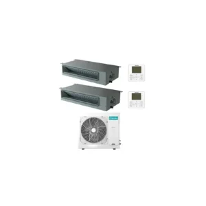 Climatizzatore Condizionatore Hisense Canalizzabile R32 Dual Split Inverter 9000 + 9000 BTU con U.E. 2AMW35U4RGC Classe A++/A+ - Top vendite