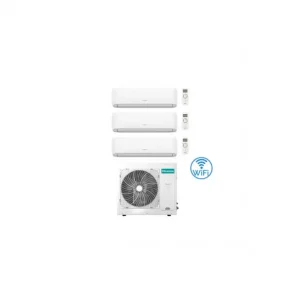 Acquista oggi | Climatizzatore Condizionatore Hisense Hi Comfort Wifi R32 Trial Split Inverter 9000 + 9000 + 9000 BTU con U.E. 4AMW81U4RJC Classe A++/A+
