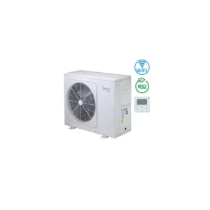 Pompa di calore monoblocco 14 KW Aria-Acqua R32 Midea Power Series Monofase - MHC-V14WD2N8-C per riscaldamento / raffrescamento più comando a filo - Primo avviamento incluso - Fine serie