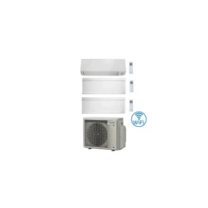 Ultimi pezzi - Climatizzatore GARANZIA ITALIA Daikin Perfera All Seasons + Stylish Wifi Trial Split Inverter 9000 + 9000 + 12000 BTU con U.E. 3MXM52A9 Classe A+++/A+++ NOVITÀ