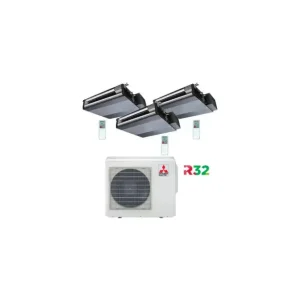 Top vendite | Climatizzatore Condizionatore Mitsubishi Canalizzabile R32 SEZ-M DA Trial Split Inverter 9000 + 9000 + 12000 BTU con U.E. MXZ-3F68VF4 Classe A++/A+