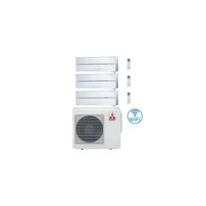 Ultimi giorni | Climatizzatore Condizionatore Mitsubishi Kirigamine Style Wifi R32 Bianco Perla Trial Split Inverter 9000 + 12000 + 18000 BTU con U.E. MXZ-4F80VF NOVITÁ Classe A++/A+