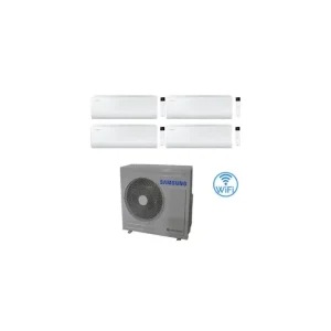 Ultima novità - Climatizzatore Condizionatore Samsung CEBU S2 R32 Wifi Quadri Split Inverter 9000 + 9000 + 9000 + 24000 BTU con U.E. AJ100TXJ5KG/EU NOVITÁ Classe A++/A+