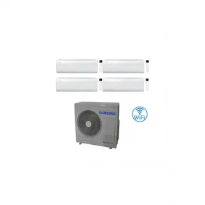 Affrettati - Climatizzatore Condizionatore Samsung Windfree Avant S2 R32 Wifi Quadri Split Inverter 9000 + 9000 + 12000 + 12000 BTU con U.E. AJ080TXJ4KG/EU NOVITÁ Classe A++/A+ NOVITÀ