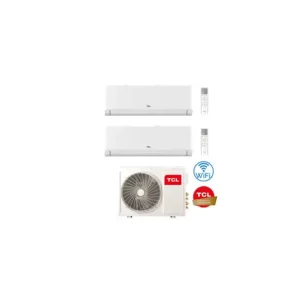 Climatizzatore Condizionatore TCL BreezeIN serie P5 Wifi R32 Dual Split Inverter 12000 + 12000 BTU con U.E. MT1821 Classe A++/A+ | Consegna rapida