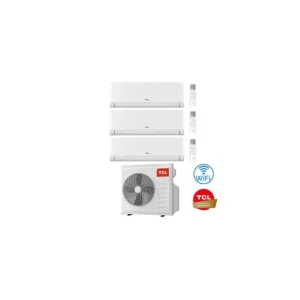 Approfitta dell'offerta | Climatizzatore Condizionatore TCL BreezeIN serie P5 Wifi R32 Trial Split Inverter 9000 + 12000 + 12000 BTU con U.E. MT2730 Classe A++/A+
