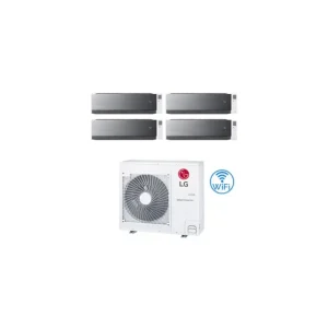 Climatizzatore Condizionatore LG Artcool Mirror AI Air R32 Wifi Quadri Split inverter 9000 + 9000 + 9000 + 12000 BTU con U.E. MU5R30 Classe A++/A+ NOVITÀ - Offerta del giorno