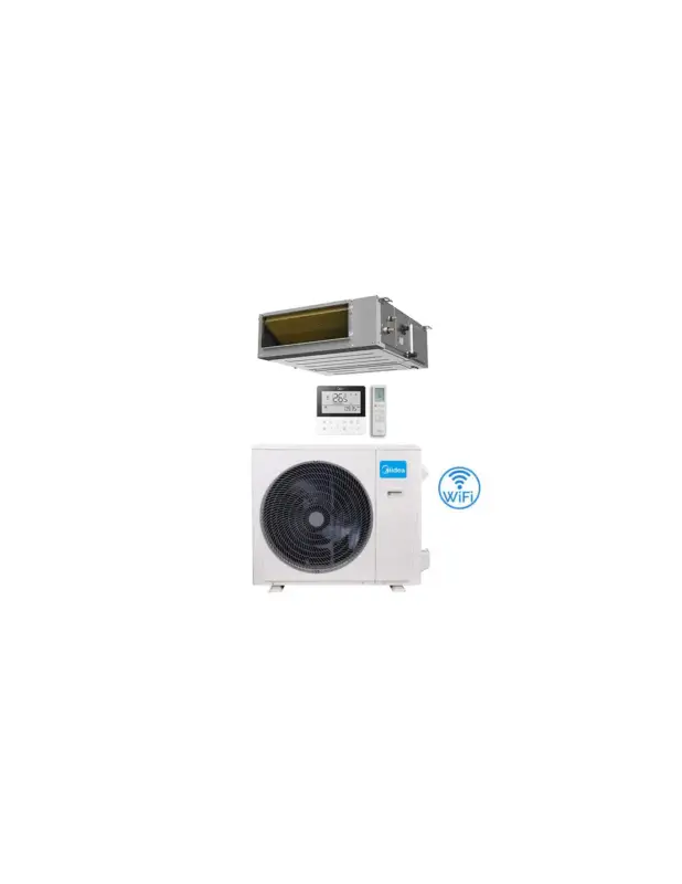 Climatizzatore Condizionatore Midea Canalizzato A7 R32 WiFi Monofase 36000 BTU MTJ-36HWFNX(GA) INVERTER Classe A++/A+ - Appena aggiunto