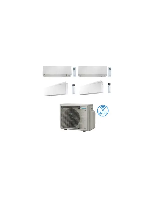 Climatizzatore GARANZIA ITALIA Daikin Perfera All Seasons + EMURA Quadri Split Inverter 7000 + 9000 + 12000 + 12000 BTU con U.E. 5MXM90A9 Classe A+++/A++ NOVITA' - Pagamenti sicuri