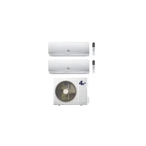 Climatizzatore Condizionatore 4xe Winter Wifi Opzionale* R32 Dual Split Inverter 9000 + 9000 BTU con U.E. 14-2 Classe A++/A+ | Nuovo lancio