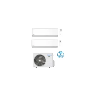 Tra i preferiti | Climatizzatore Condizionatore Panasonic Serie Etherea Bianco Opaco Wifi R32 Dual Split Inverter 9000 + 12000 BTU con U.E. CU-2Z50TBE Classe A+++/A++