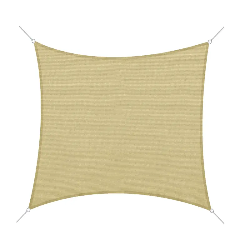 Sconti | Easycomfort Tenda Parasole Quadrata per Esterni in HDPE Impermeabile Traspirante, Protezione Raggi UV 95%, 360x360 cm