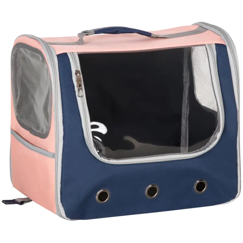 Risparmia di più - Easycomfort Trasportino per Cani Taglia XS, Zaino per Cani con Design a 3 Entrate e Finestre a Rete, 42x30x36 cm