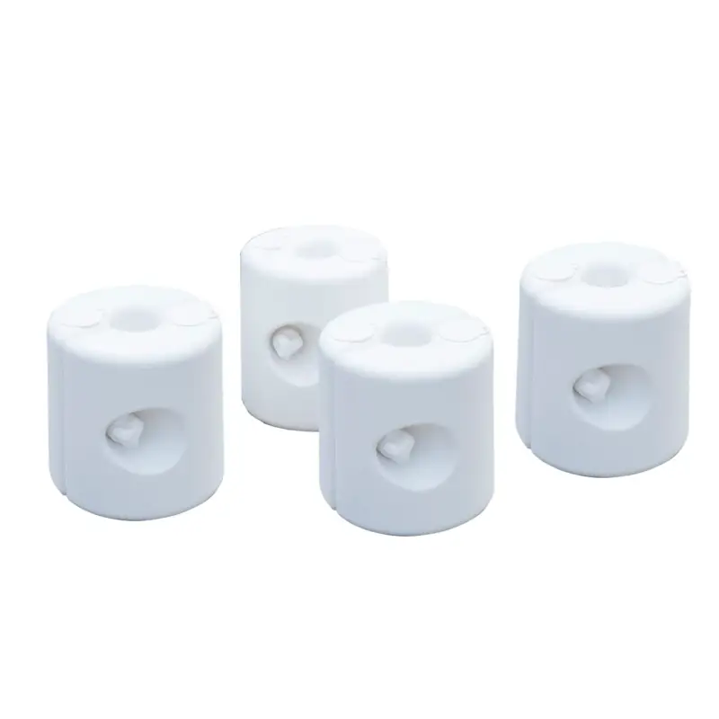 EasyComfort Set 4 Pezzi Pesi Riempibili con Acqua o Sabbia per Gazebo Plastica PE 22 x 24 x 25 cm Bianco | Occasione