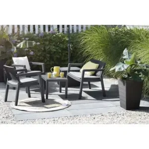 Top vendite | Salotto Allibert 'Emily' Graphite Con Cuscini