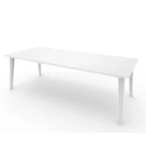 Tavolo Allibert Lima estensibile 160/240 cm Colore Bianco - Super prezzo