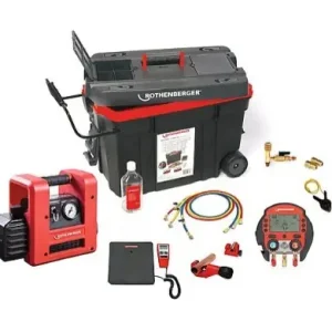 Rothenberger Stazione Universale per Vuoto e Carica ROCADDY 120 R32 Digitale - Consegna rapida