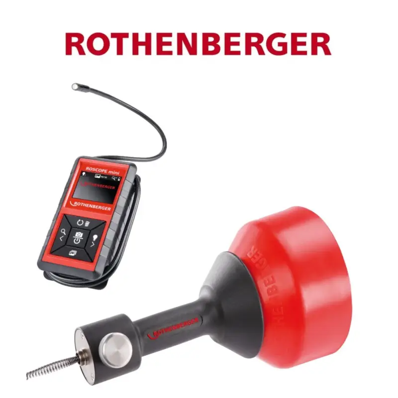 Set Rothenberger Modello Rospimatic CL Con Roscope Mini | Novità in catalogo