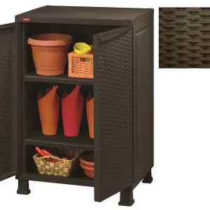 Prezzo basso | Armadio Keter Piccolo CM.65X45X91H T/Piani Brown/Marrone