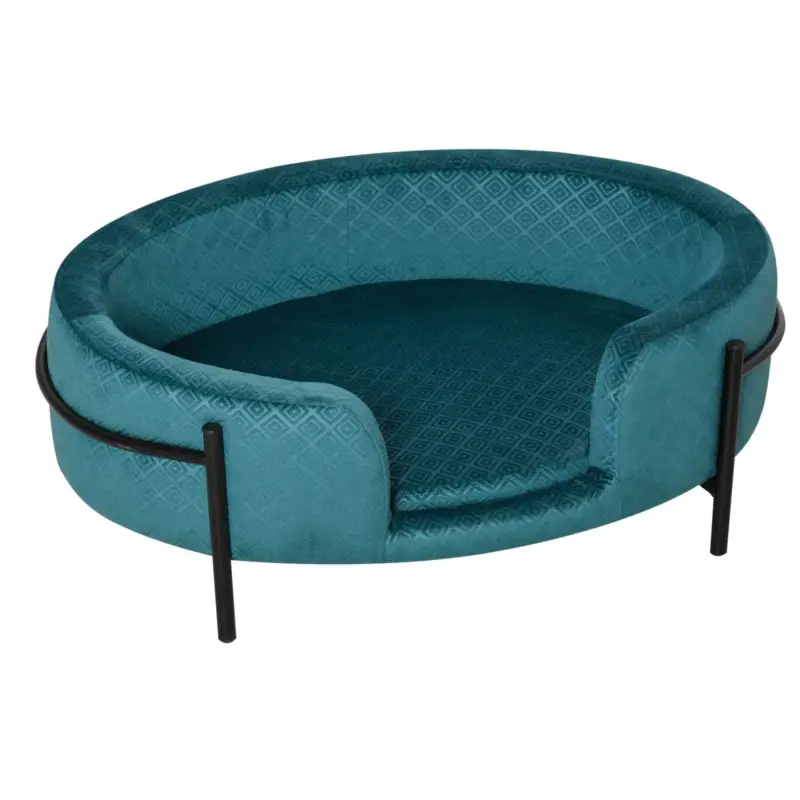 Ultima novità | EASYCOMFORT Cuccia da Interni, Divano per Gatti e Cani di Taglia Piccola e Media Verde Petrolio