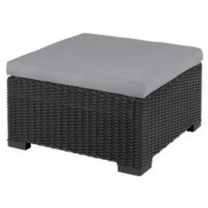 Allibert California Tavolo con cuscino Colore Graphite 93794 - Prezzo ridotto