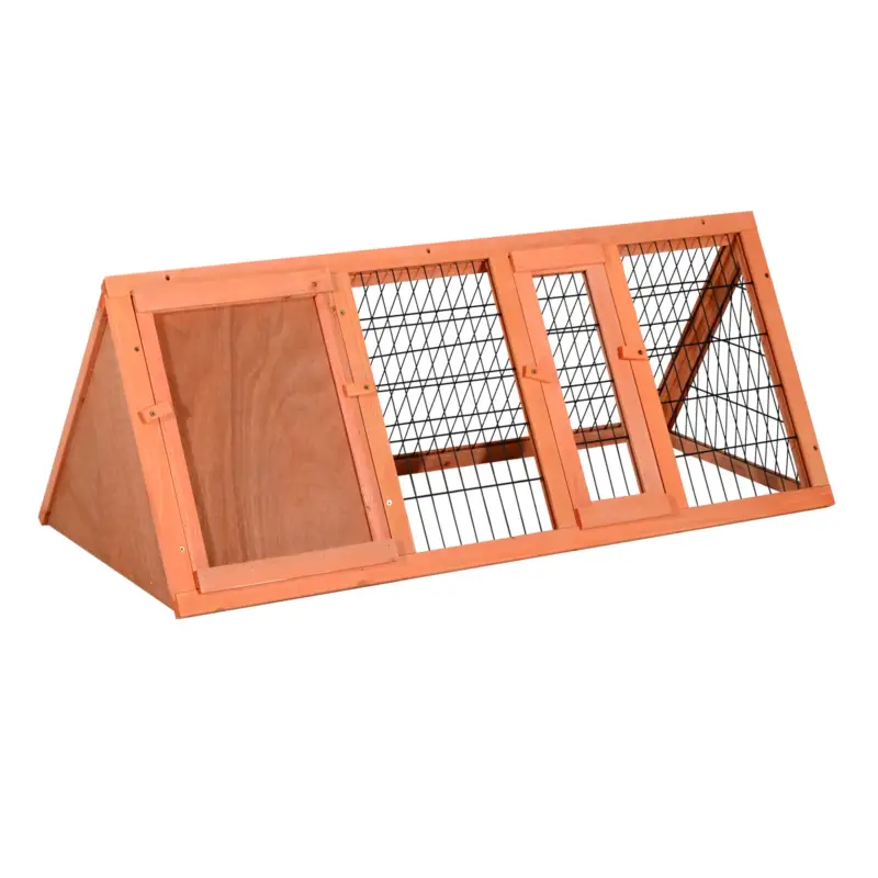Easycomfort Gabbia per Conigli e Animali Domestici, Conigliera in Legno di Abete118 x 50 x 45 cm - Offerta imperdibile