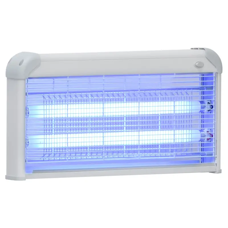 Easycomfort Elettroinsetticida da Esterno e Interno con Lampada Antizanzare UV per 60m², Zanzariera Elettrica 30W Grigio | Offerta limitata